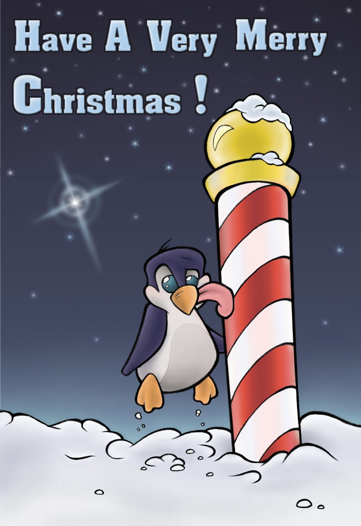 Stuck Penguin
